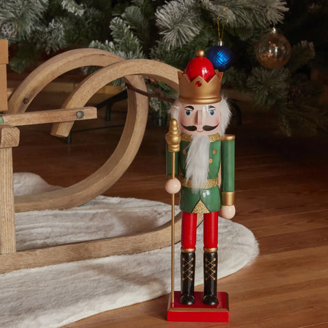 Karaca New Year Christmas Nutcracker Figure, 36cm, Multi