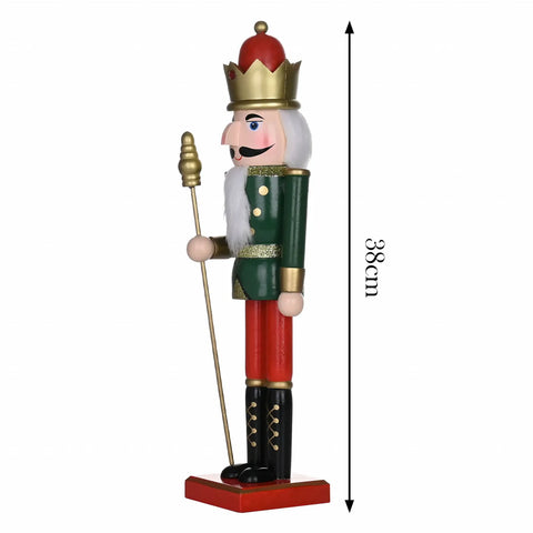 Karaca New Year Christmas Nutcracker Figure, 36cm, Multi