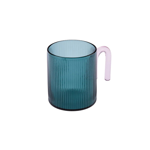 Karaca Boli Borosilicate Glass Mug, 340ml, Green