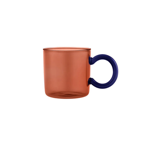 Karaca Boli Borosilicate Glass Mug, 340ml, Orange