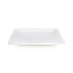 Karaca Carmen Trend Square Porcelain Serving Platter, 18cm, White