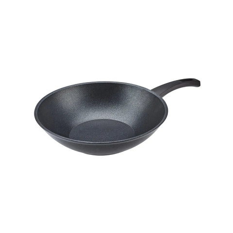 Karaca BioDiamond Powerful Antibacterial Wok Pan, 28cm, Black