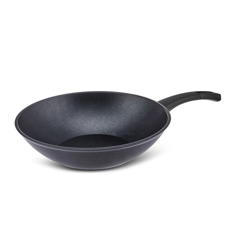 Karaca BioDiamond Powerful Plus Wok Pan, 28cm, Black