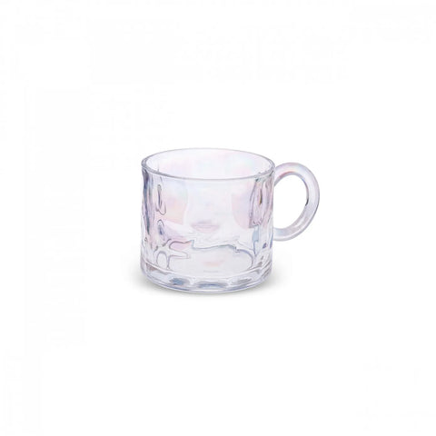 Karaca Ruby Glass Luster Mug, 300ml, Transparent