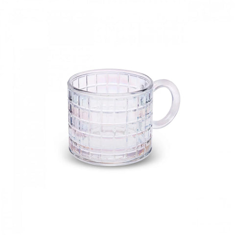 Karaca Will Glass Luster Mug, 300ml, Transparent