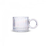 Karaca Luna Glass Luster Mug, 300ml, Transparent