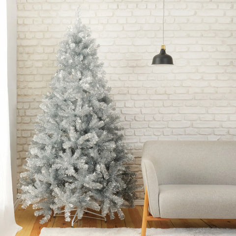 Karaca Home New Year Christmas Tree, 210cm, Silver