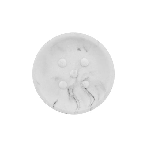 Karaca Marble Soap Dish, White