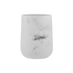 Karaca Marble Tumbler, 7cmx7cmx10cm, White