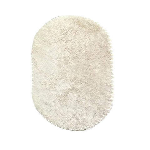 Karaca Roundie Bath Mat, 60cmx90cm, Light Grey