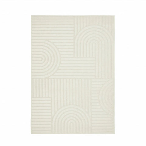 Kasmir Rugs 7/24 Scandinavian Thor Rug, 160cmx230cm, White