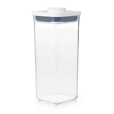 Oxo Gg Pop Small Square Medium Storage Container, 1.7L, White Multi