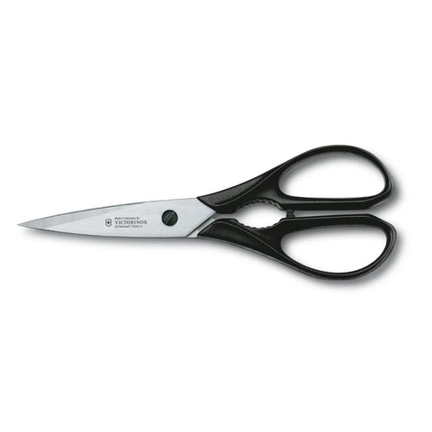  Victorinox Multipurpose Stainless Steel Kitchen Scissors, Black