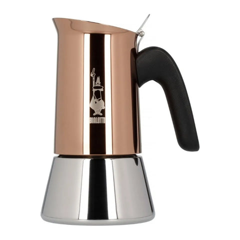 Bialetti Venus Induction Stove-top Coffee Maker, 4 Cups, Copper