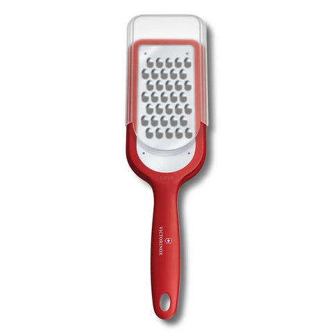 Victorinox Stainless Steel Grater, 262mmx67mm, Red