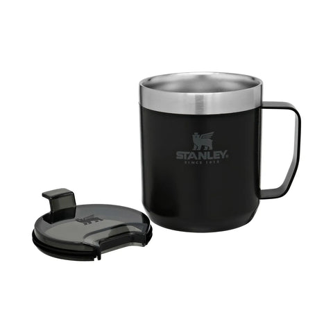 Stanley Legendary Stainless Steel Camp Mug, 0.35L, Matte Black