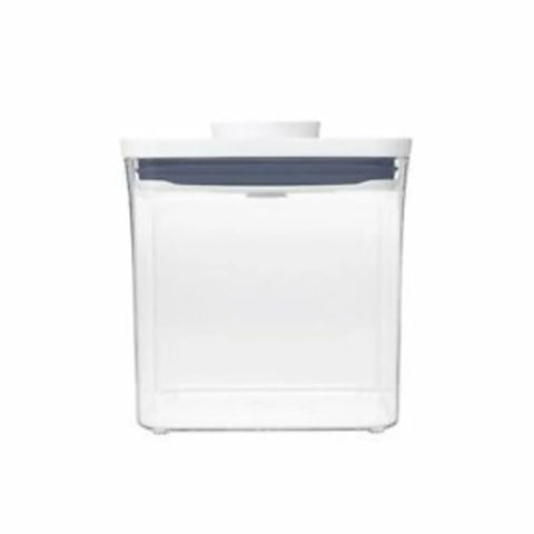 Oxo Gg Pop Big Square Short Storage Container, 2.8L, White Multi