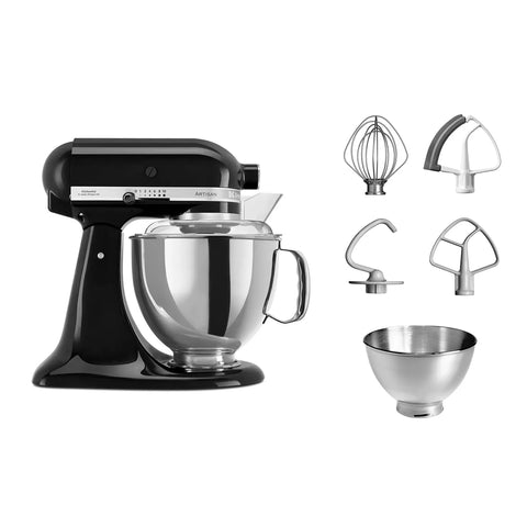 KitchenAid Artisan Tilt-Head Stand Mixer, 4.8L, 300W, Onyx Black