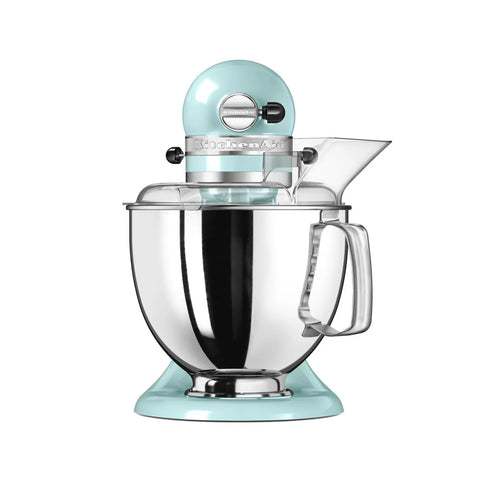 KitchenAid Artisan Tilt-Head Stand Mixer with Extra Accessories, 4.8L, 300WL, Ice Blue