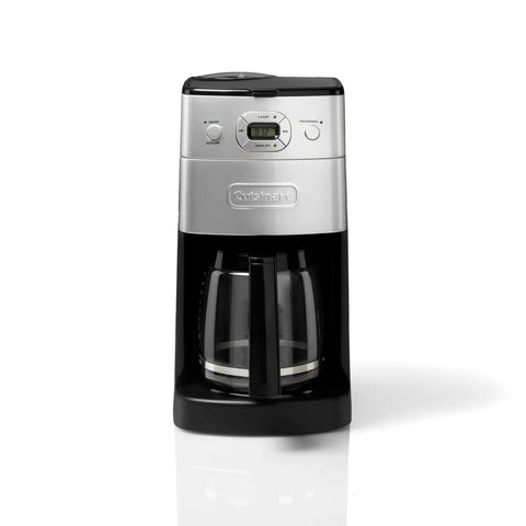 Cuisinart Grind & Brew Automatic Filter Coffee Machine, , 1000 W, Silver Black