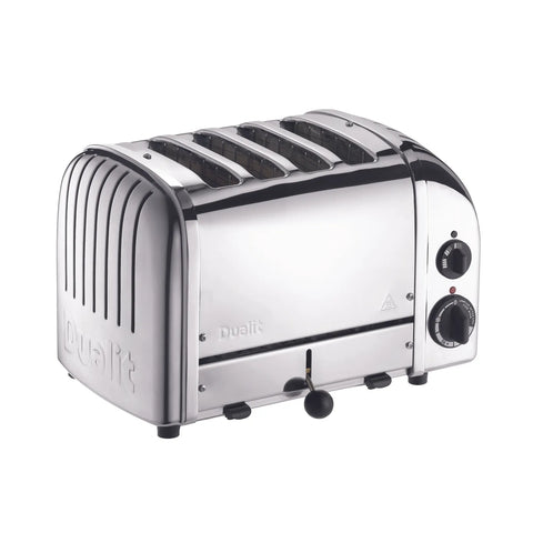 Dualit NewGen 4-Slice Classic Toaster, 2200W, Chrome