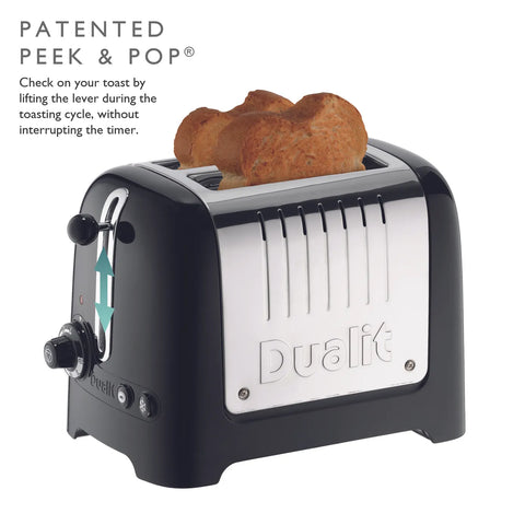 Dualit Black Sandwich Toaster, 1000W