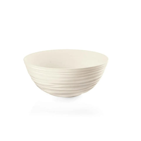 Guzzini Tiffany Salad Bowl, Large, Light Cream