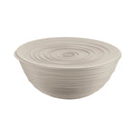 Guzzini Tierra Salad Bowl with Lid, Large, Brown