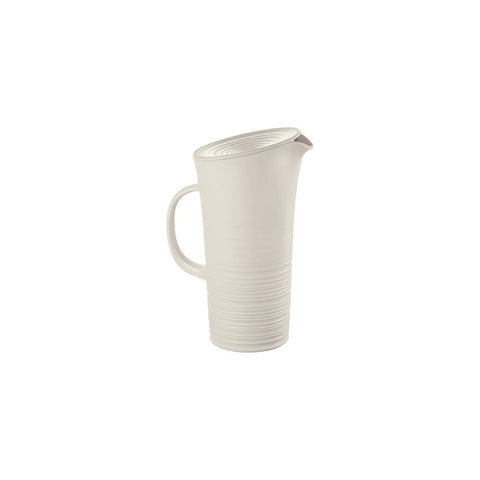 Guzzini Tierra Long Pitcher, 1800ml, Light Cream