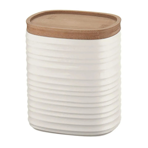 Guzzini Tierra Storage Container, Large, Light Cream