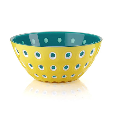 Guzzini Le Murrine Salad Bowl, 25cmx11cm, Yellow Multi