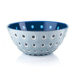 Guzzini Le Murrine Salad Bowl, 25cmx11cm, Blue Grey