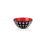 Guzzini Le Murrıne Salad Bowl, 25cm, Black Red