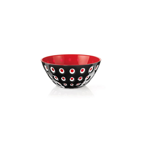 Guzzini Le Murrıne Salad Bowl, 25cm, Black Red 