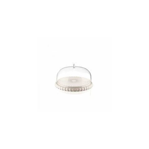 Guzzini Tiffany Cake Dome, 30cmx16cm, Light Cream