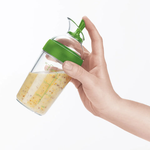 Oxo Little Salad Dressing Shaker, 2.4cmx2.4cmx6.8cm, Transparent Black