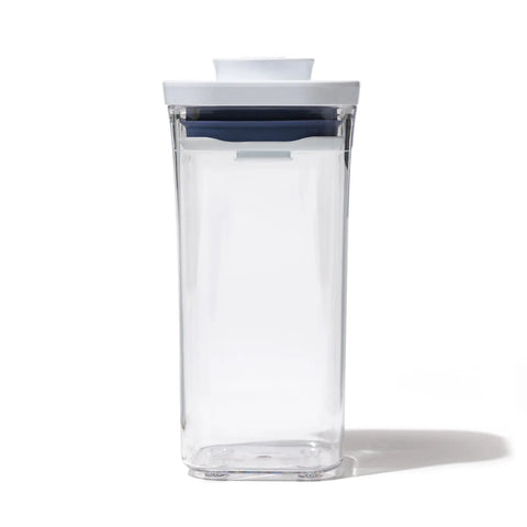 Oxo Square Short POP Container, Small 0.5L, White Transparent