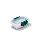 Oxo Prep & Go 2 Piece Snack Container Set, White Multi