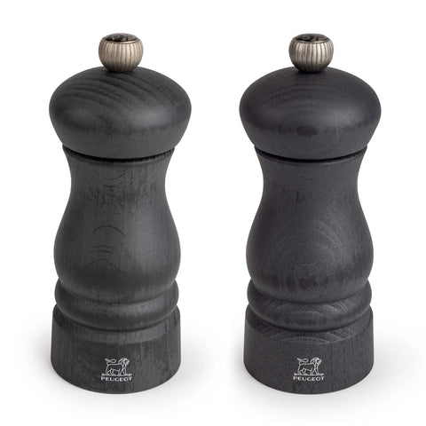 Peugeot Clermont 2 Piece Salt and Pepper Grinder, 13cm, Graphite