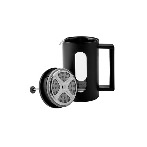 Karaca Leya Glass French Press, 350ml, Black