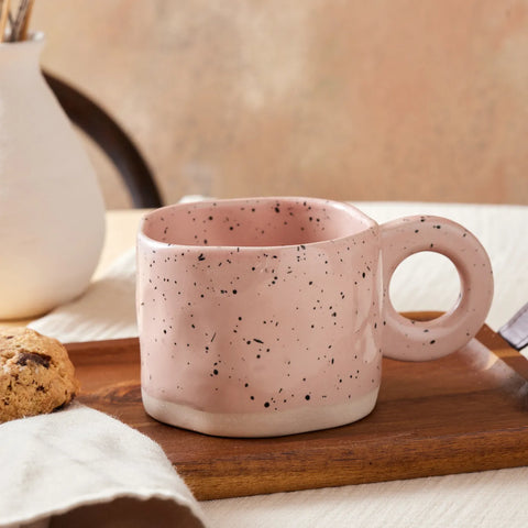 Karaca Pois 2 Piece Ceramic Mug Set, 200ml, Multi