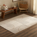 Kasmir Rugs 7/24 Scandinavian Thor Rug, 200cmx290cm, Beige Multi