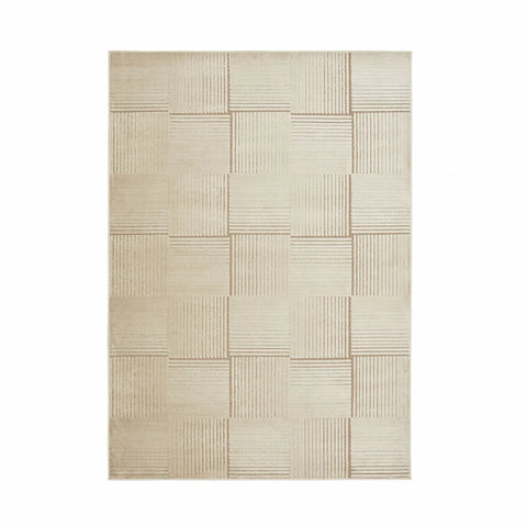 Kasmir Rugs 7/24 Scandinavian Elin Rug, 120cmx180cm, Beige Multi