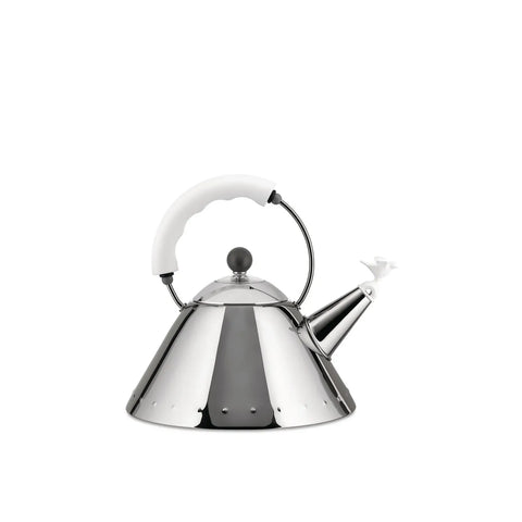 Alessi White for Art Whistle, 3 Piece, White