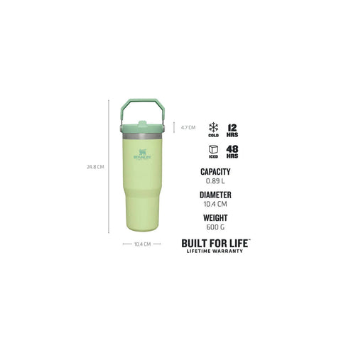 Stanley Iceflow Flip Straw Tumbler, 0.89L, Citron