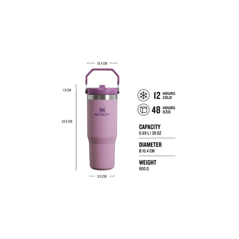 Stanley Iceflow Flip Straw Tumbler, 0.89L, Lilac