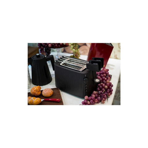 Alessi Plisse Toaster, 850W, Black