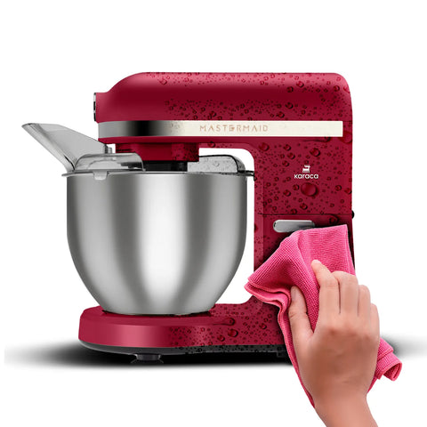 Karaca Mastermaid Chef Pro Zero Side Tech Stand Mixer, 5L, 1500W, Red