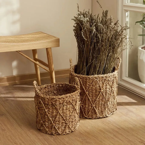 Karaca Rapsody Seagrass Storage Basket