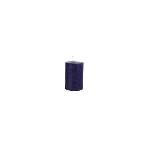 Karaca Home Cylinder Candle, 6,5x10 cm, Navy